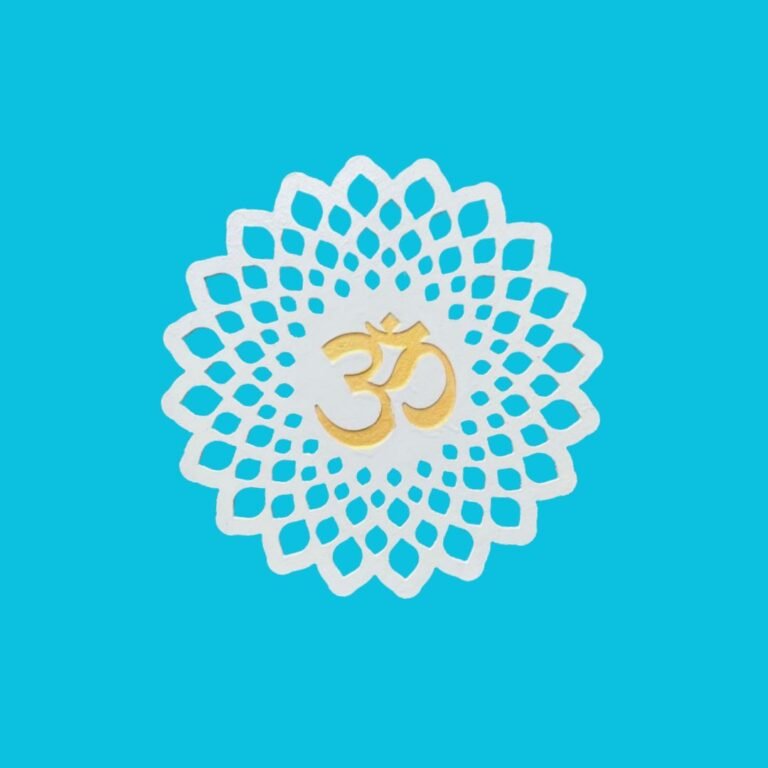 Om mandana wall art