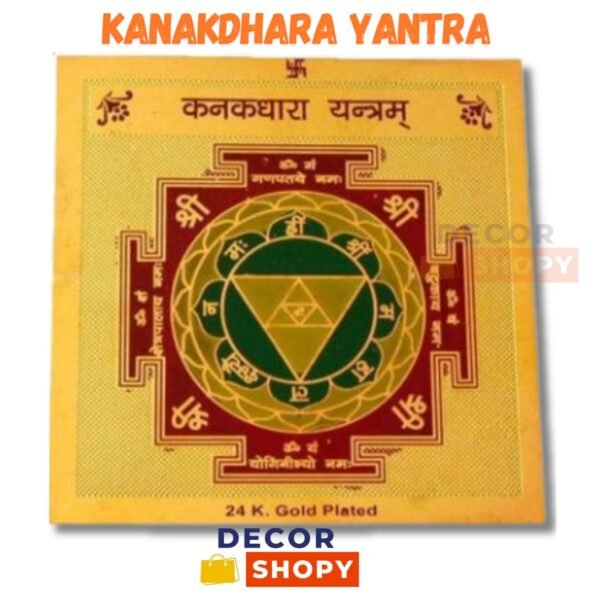 Kanakdhara Yantra - A powerful sacred tool for attracting wealth, prosperity, and blessings from Goddess Lakshmi.