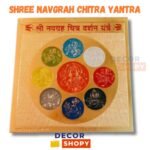 Shree Navgrah Chitra Yantra - A sacred and powerful yantra representing the nine planets (Navgrah) for spiritual and astrological benefits.