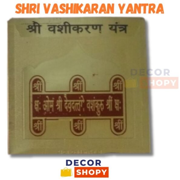 Shri Vashikaran Yantra